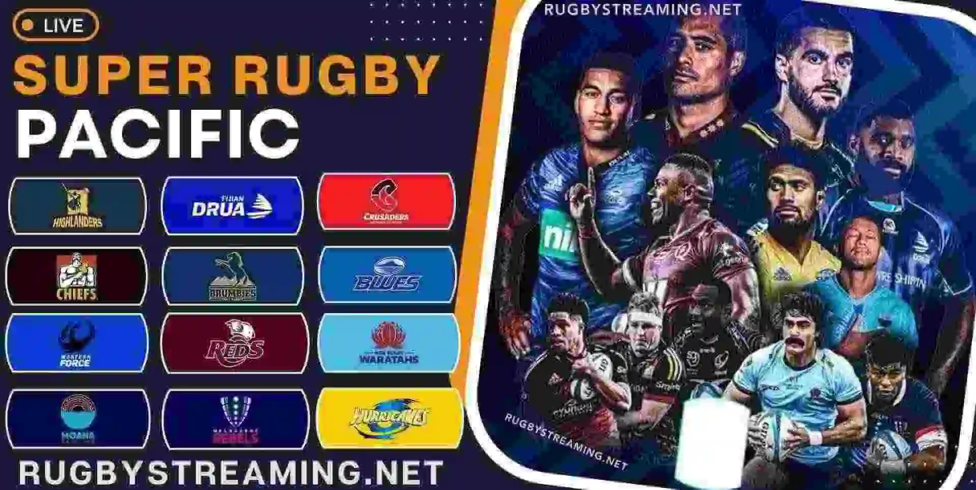 Fijian Drua vs Hurricanes Live Streaming 2024 Rd 9 | Super Rugby Pacific slider